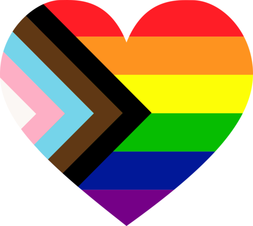 pride and diversity heart
