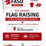 4th Annual Flag Raising - FASD Awareness Month